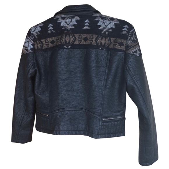 Tribal Black Moto Jackets - Picture 2 of 6
